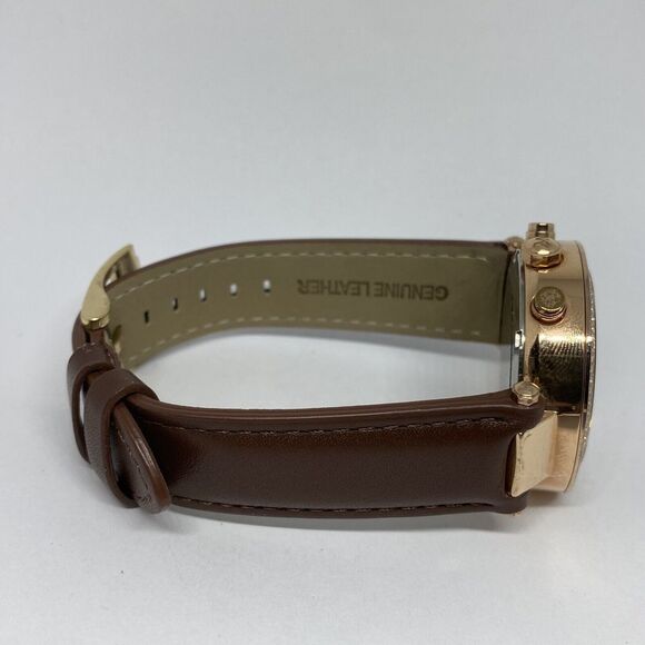 Michael Kors Parker MK5896 Women's Brown Leather Analog Dial Quartz Watch WO335 - Picture 12 of 12